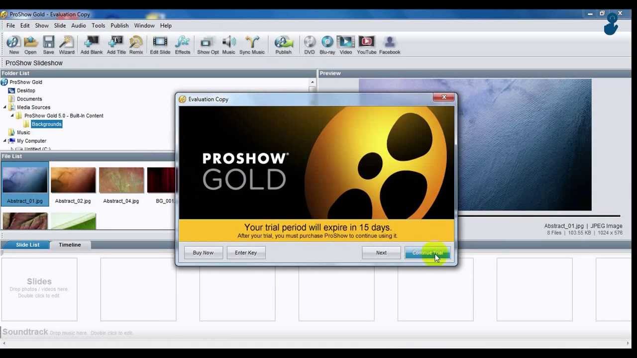 Proshow gold download for mac